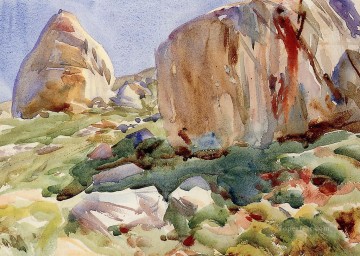 シンプロン・ラージ・ロックスの風景 ジョン・シンガー・サージェント Oil Paintings